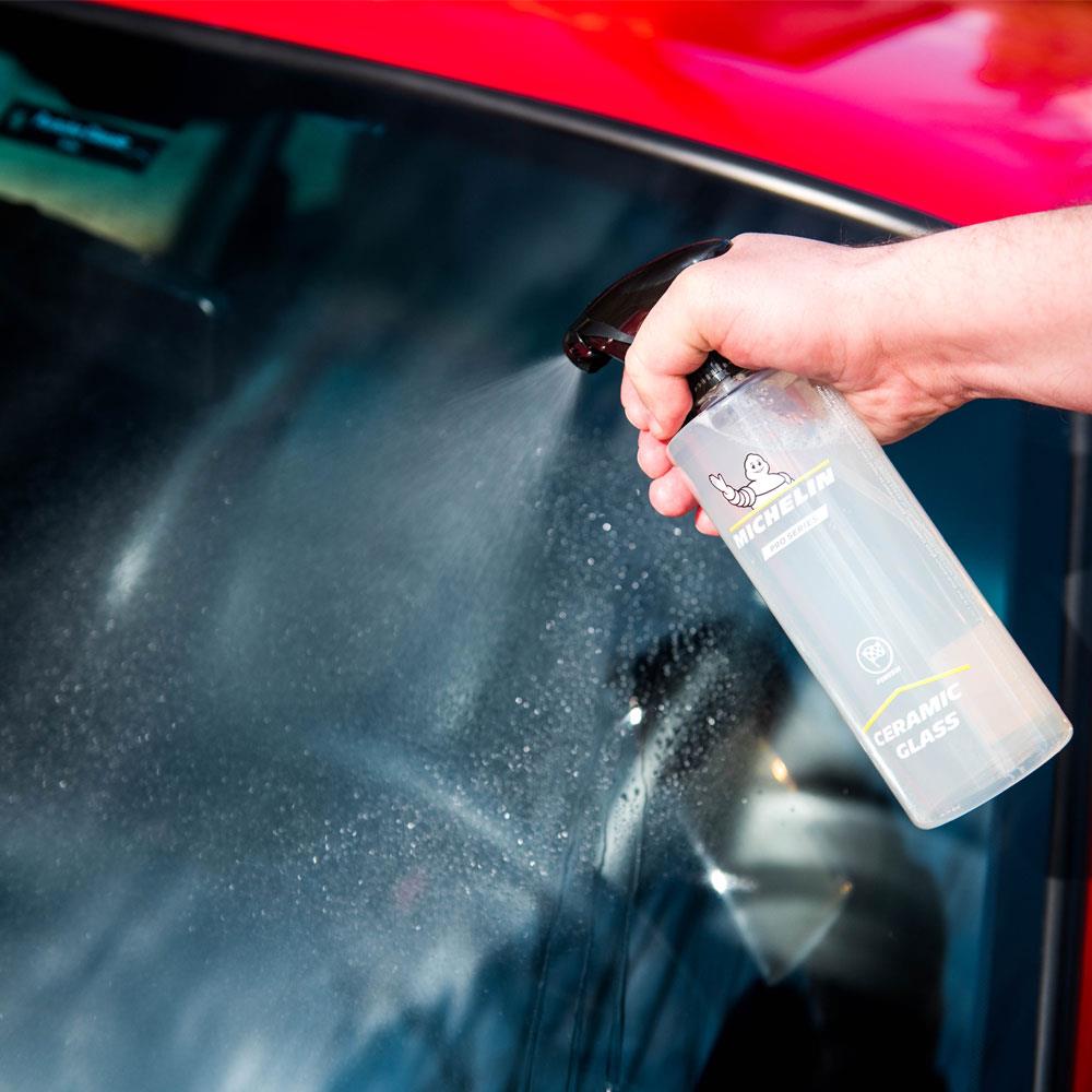 Michelin MC33627 500ml. PRO Serisi Cam Yüzey Seramik Kaplama/Yağmur Kaydırıcı nasıl kullanılır