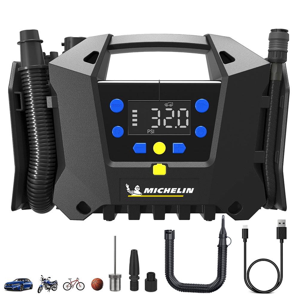 Michelin MC34259 11.1Volt/2.5Ah.120PSI Ayarlanabilir Dijital Basınç Göstergeli Şarjlı Lastik&Yatak Şişirme Pompası fiyatı