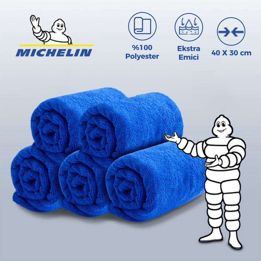 Michelin MC42118 40X30cm Süper Emici Mikrofiber Havlu, 5 Adet nasıl kullanılır