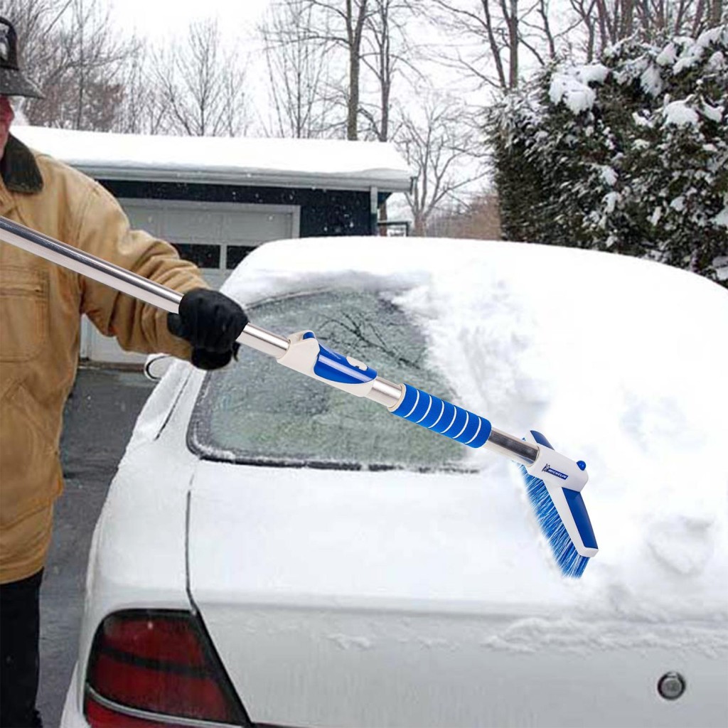 Michelin MC6866 Teleskopik Saplı 3’ü Bir Arada Kar Fırçası ve Buz Kazıyıcı, Silecek Temizleyici ne işe yarar
