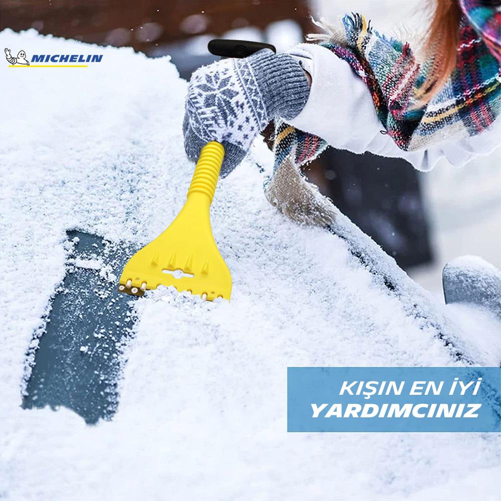 Michelin MC6986 3’ü Bir Arada Buz kazıyıcı, Kar Küreği, Silecek Temizleyici ne işe yarar