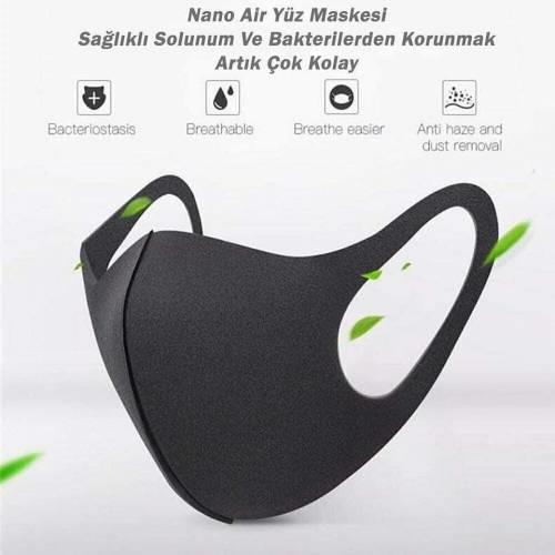 Nano Yıkanabilir Yüz Maskesi nasıl kullanılır