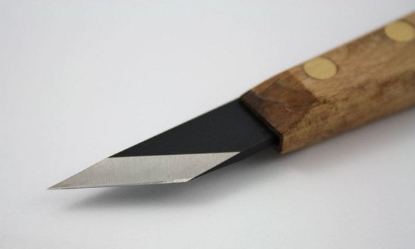 NAREX 822520 Profi Ahşap Yontma Bıçağı Eğri Carving Knife 40x12 mm ne işe yarar