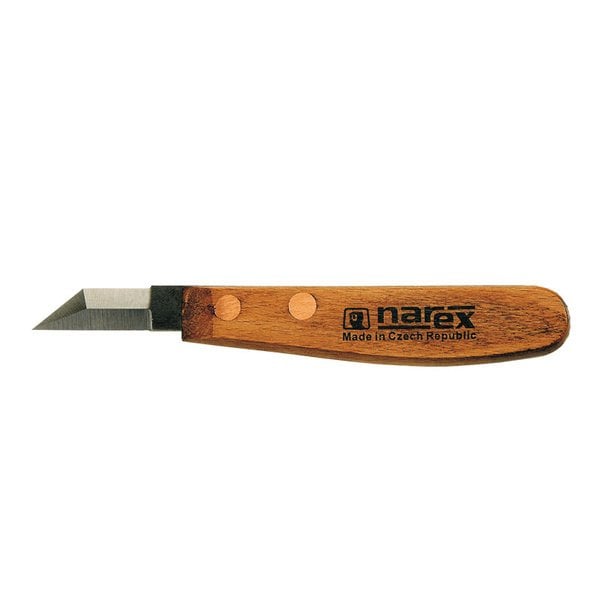 NAREX 822530 Profi Ahşap Yontma Bıçağı Üç Kenar Carving Knife 40x12 mm nasıl kullanılır