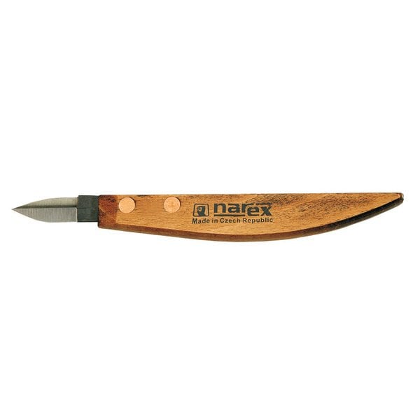 NAREX 822540 Profi Ahşap Yontma Bıçağı Bükülmüş Carving Knife 40x12 mm nasıl kullanılır