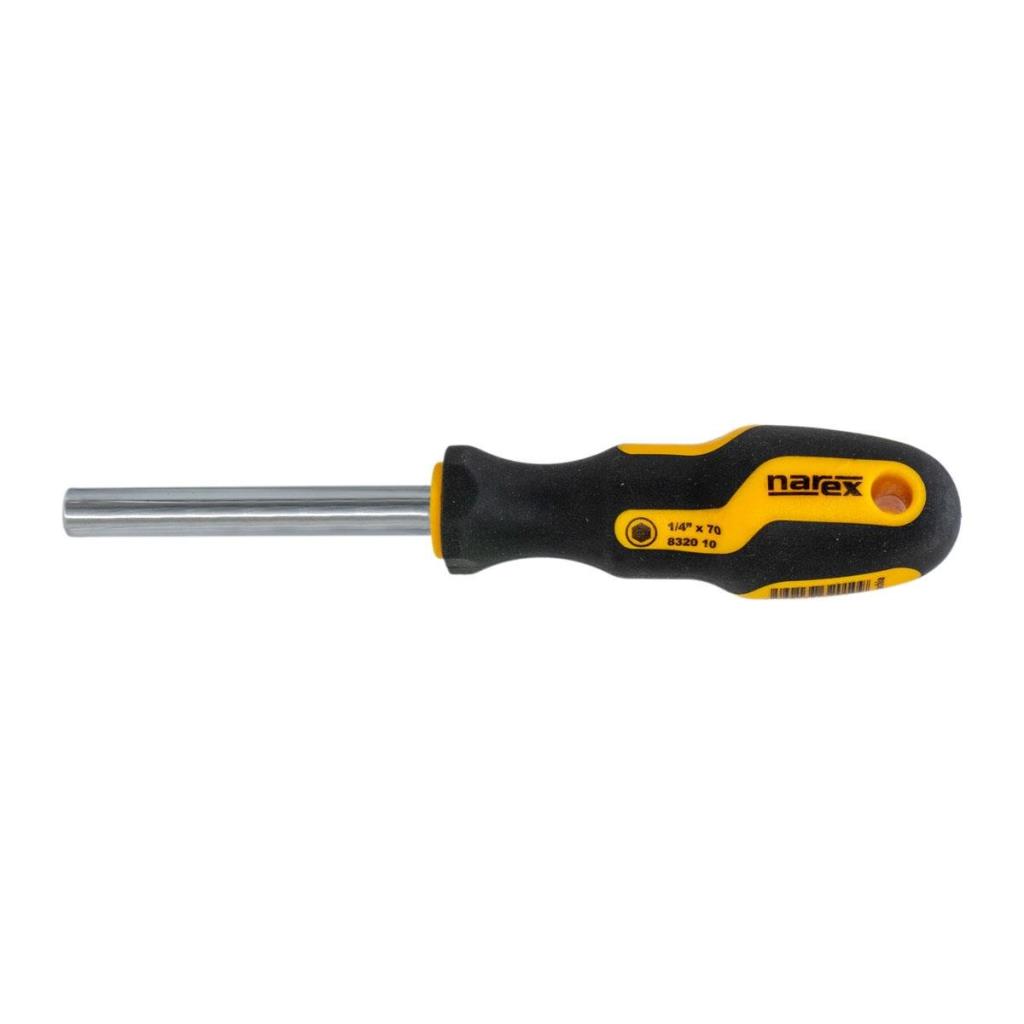 Narex 832010 S-Line Profi 1/4'' Manyetik Bits Tutucu Tornavida 70 mm ne işe yarar