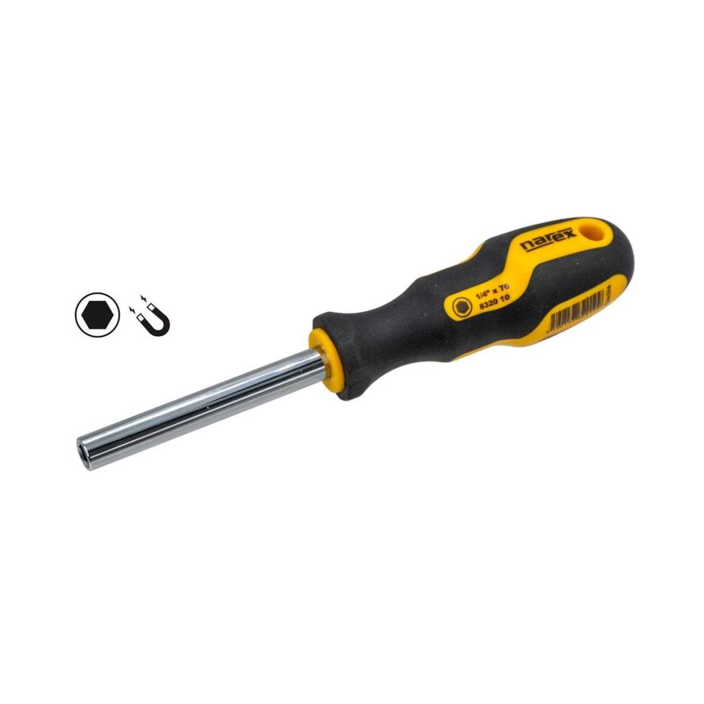 Narex 832010 S-Line Profi 1/4'' Manyetik Bits Tutucu Tornavida 70 mm fiyatı