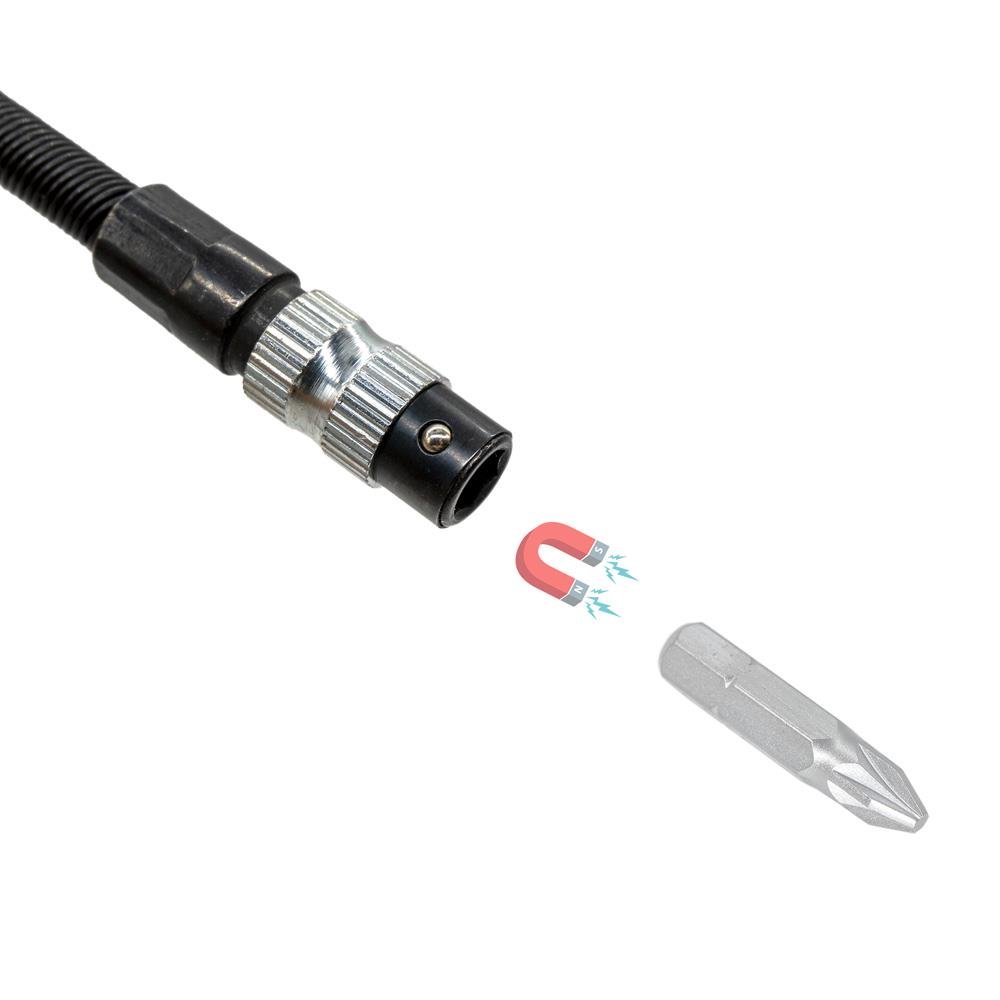 Narex 832300 Profi Line 1/4'' Manyetik Esnek Bits Tutucu Tornavida 170 mm ne işe yarar