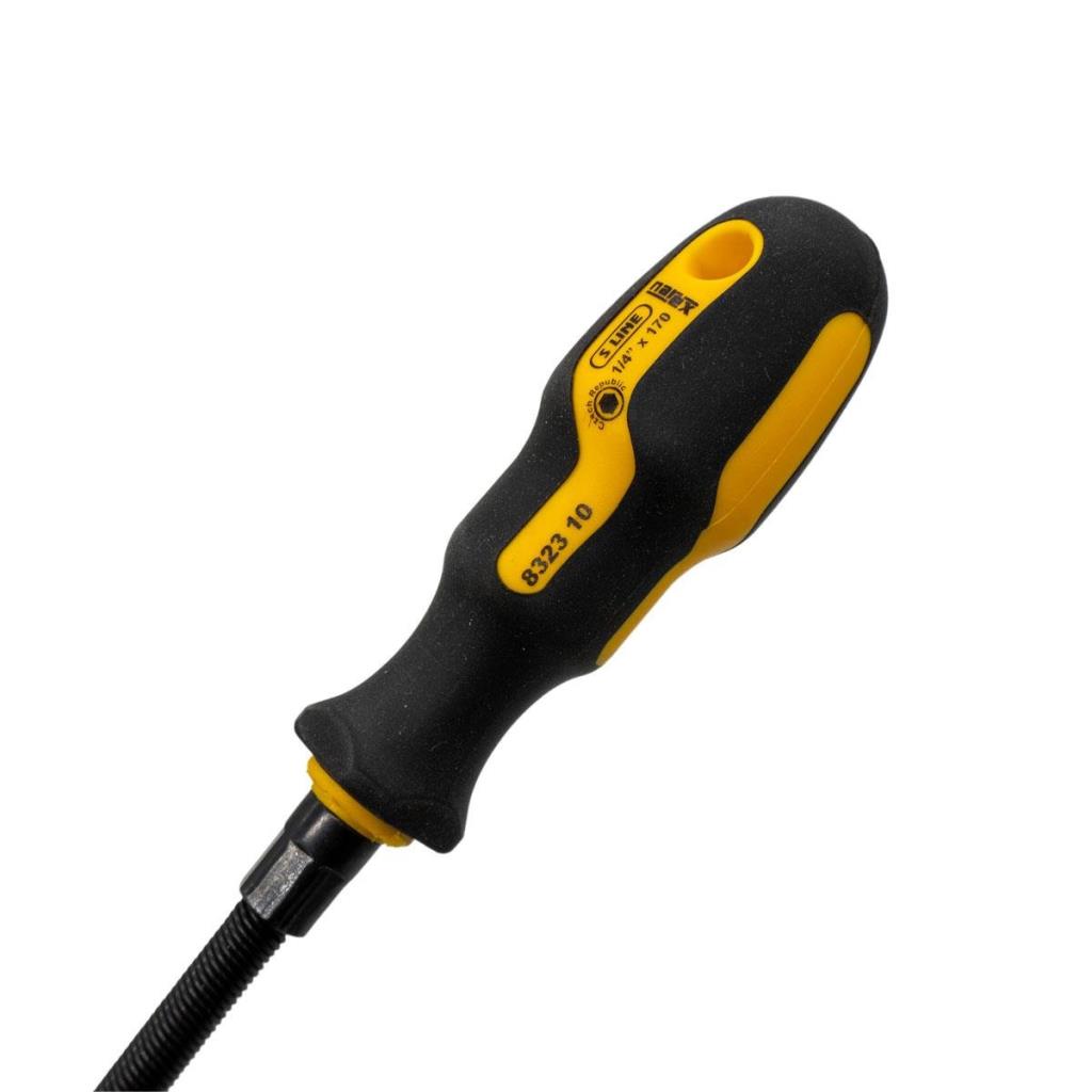 Narex 832310 S-Line Profi 1/4'' Manyetik Esnek Bits Tutucu Tornavida 170 mm ne işe yarar