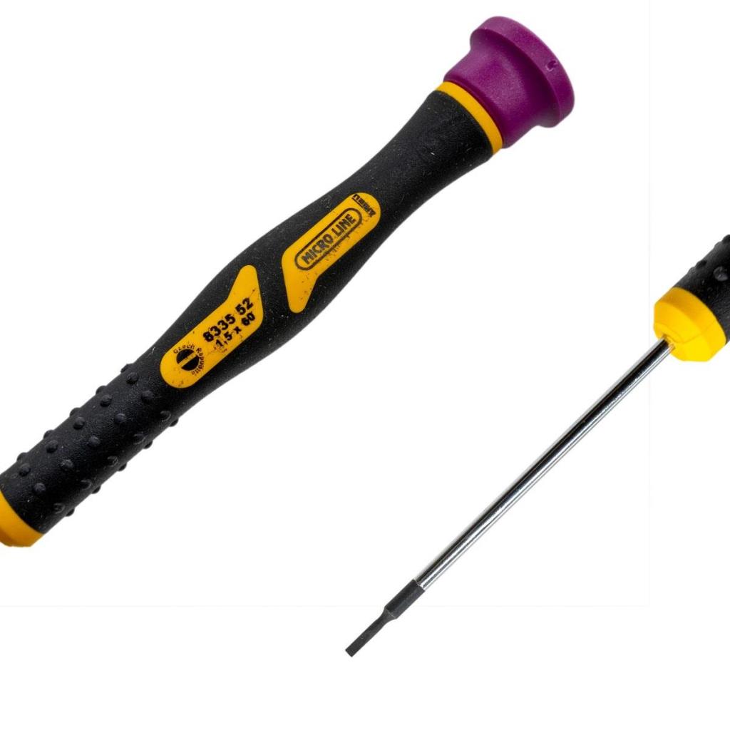 Narex 833552 Elektronikçi Tip Klemens Düz Uçlu Tornavida 1.5x60 mm nasıl kullanılır