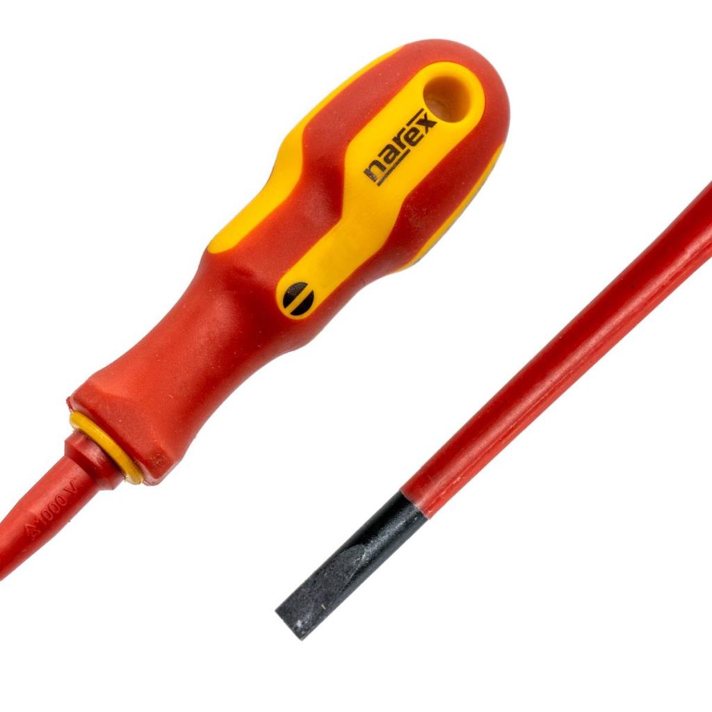 Narex 834005 Slim Serisi Elektrikçi İzoleli Düz Tornavida 4.0x100 mm nasıl kullanılır