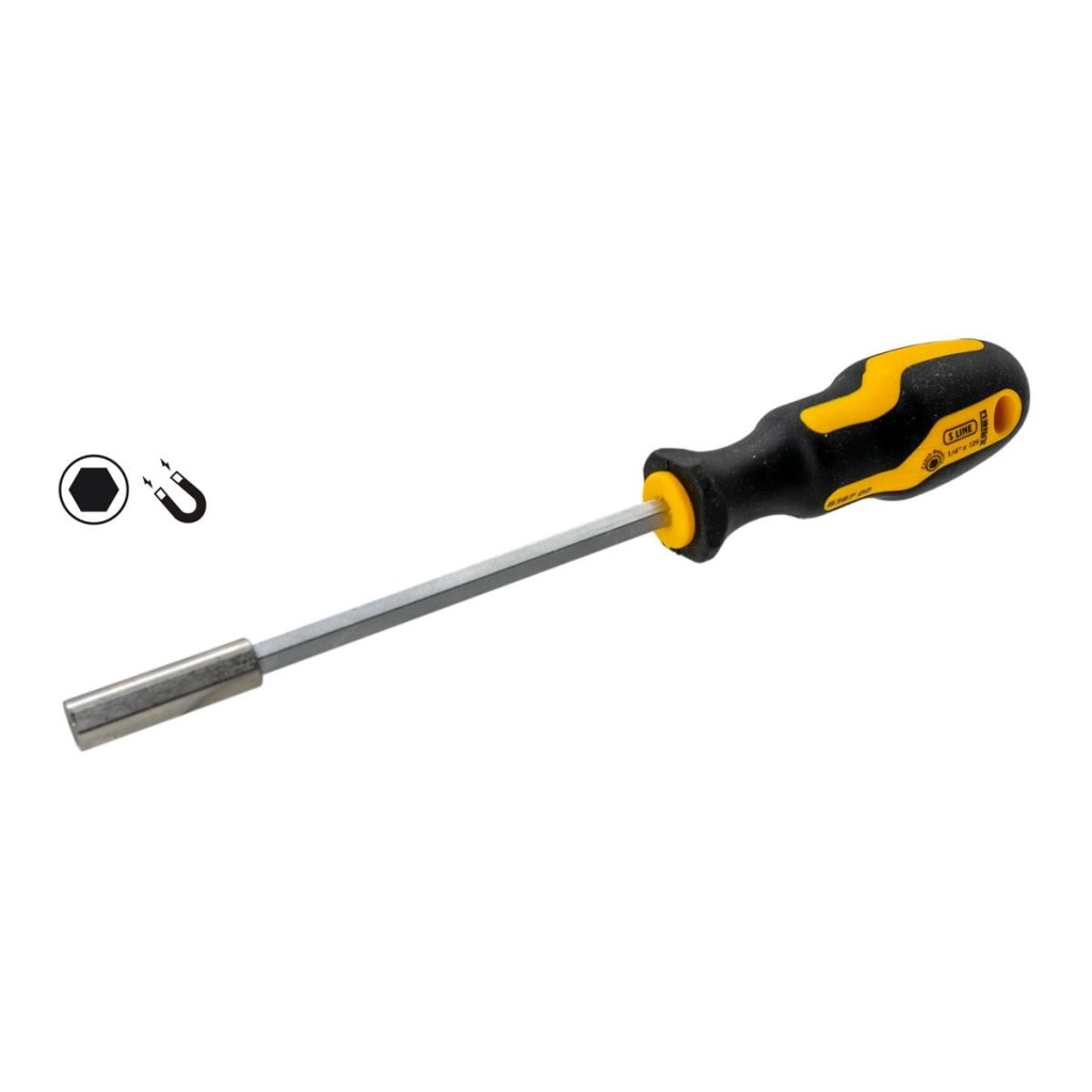 Narex 836700 S-Line Profi 1/4'' Manyetik Bits Tutucu Tornavida 125 mm ne işe yarar