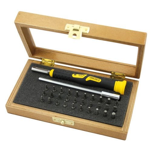 NAREX 850110 Mikro Bits (4mm) Uç Tornavida Seti Ahşap Kutulu nasıl kullanılır