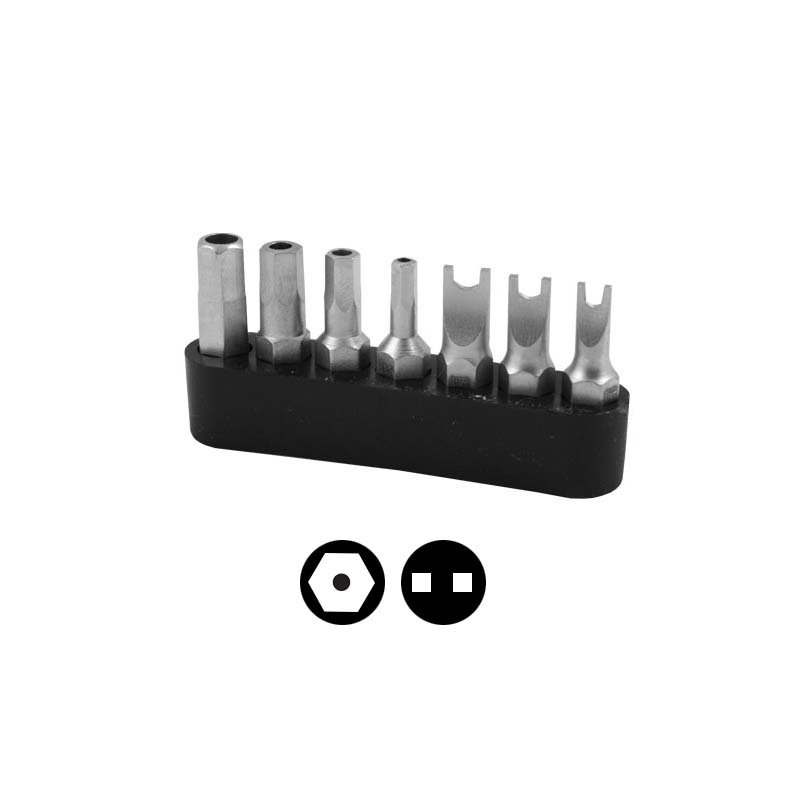 Narex 857100 1/4'' 25 mm Delikli Allen Spanner Bits Uç Set 7 Parça fiyatı