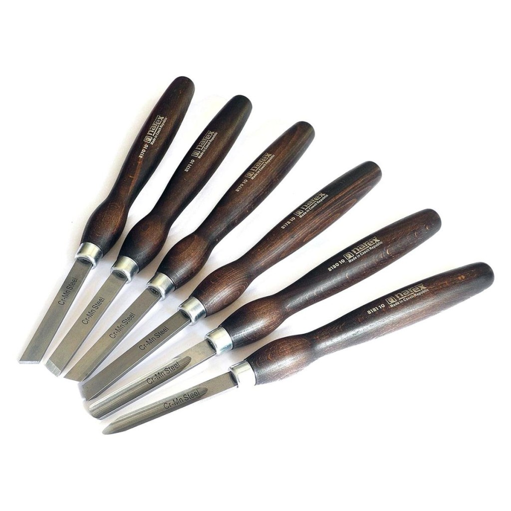 Narex 859503 Standart Seri Ahşap Torna Bıçağı Seti 6 Parça ne işe yarar