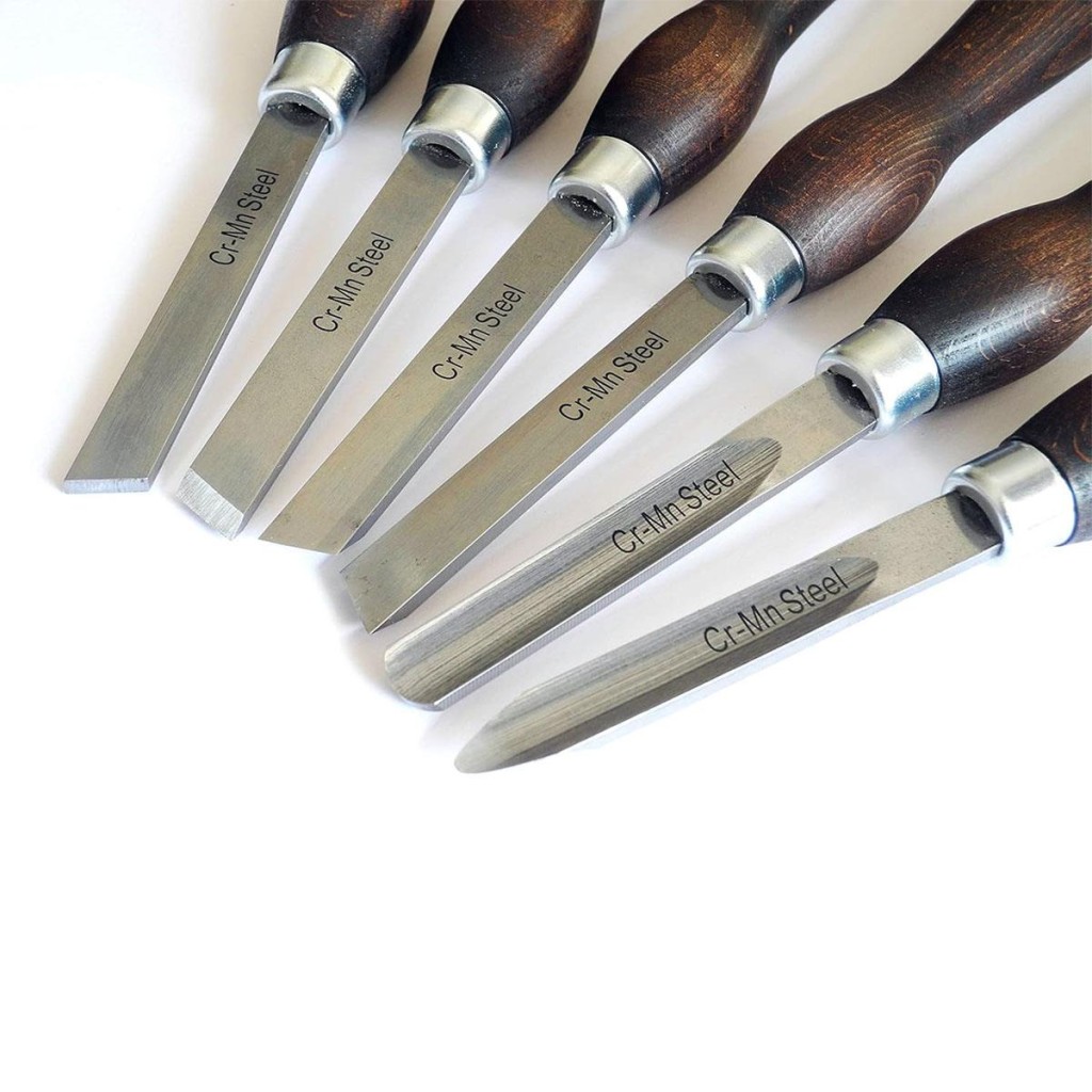 Narex 859503 Standart Seri Ahşap Torna Bıçağı Seti 6 Parça ne işe yarar