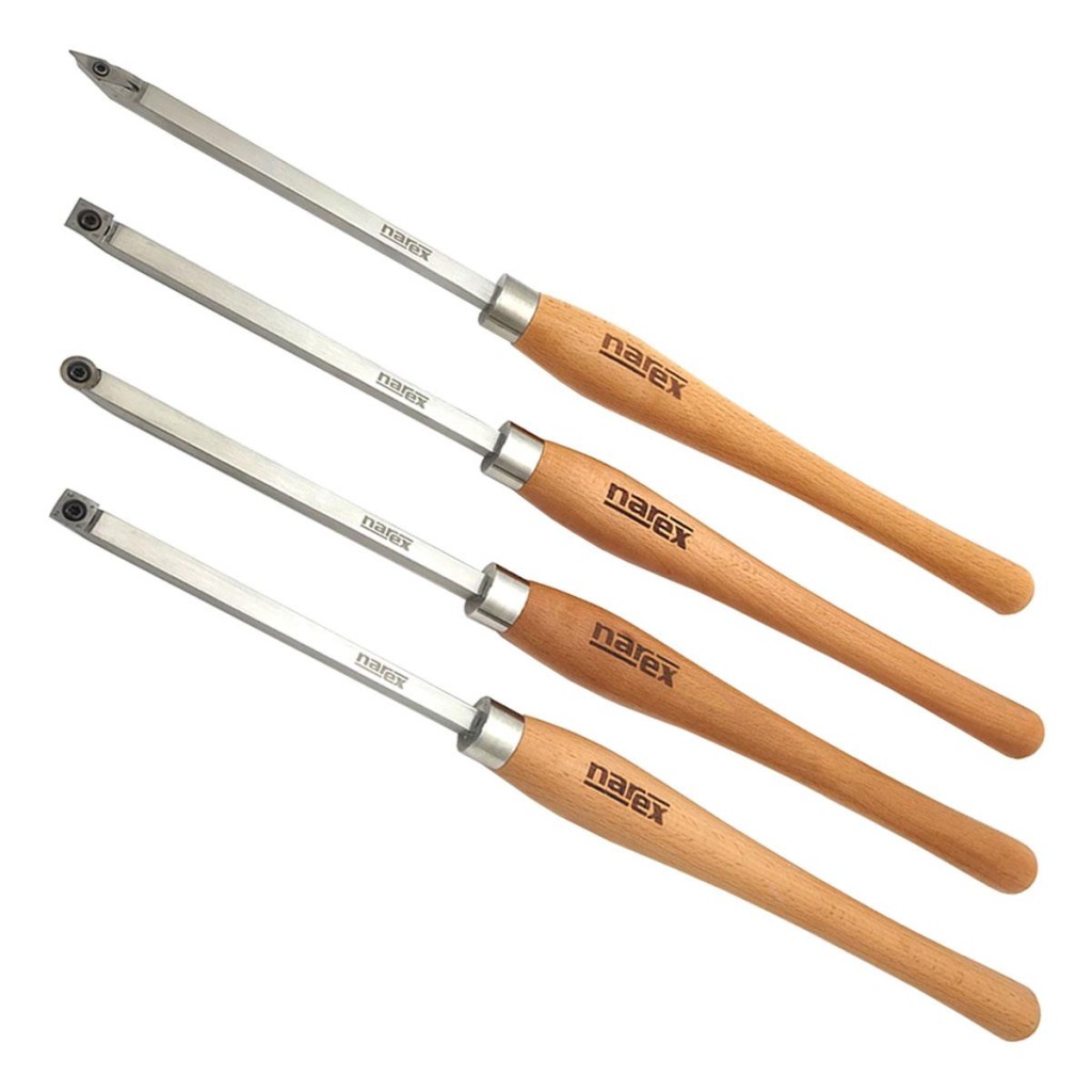 Narex 859701 Karbür Elmas Uçlu Uzun Ahşap Torna Bıçak Seti 4 Parça nasıl kullanılır