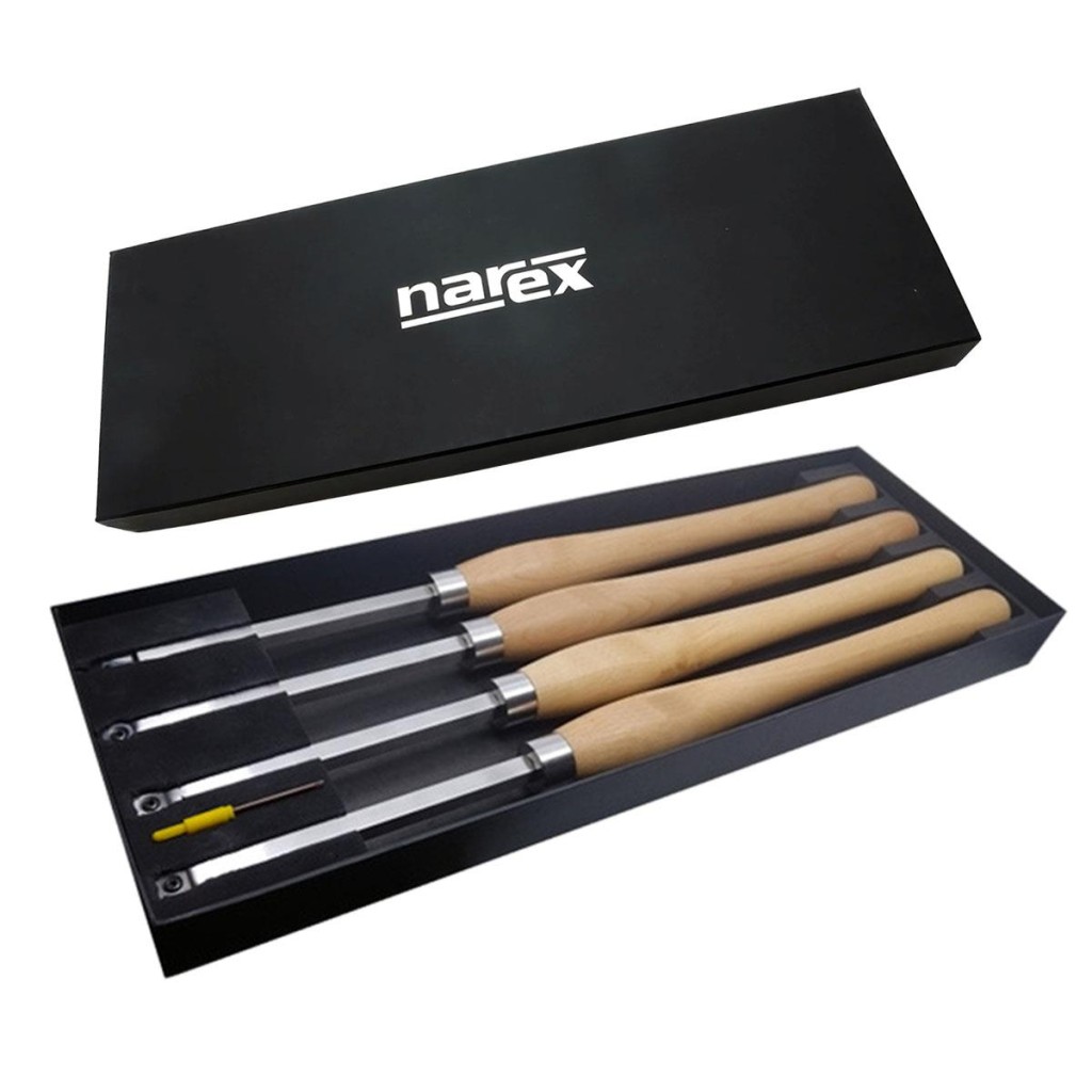 Narex 859701 Karbür Elmas Uçlu Uzun Ahşap Torna Bıçak Seti 4 Parça ne işe yarar
