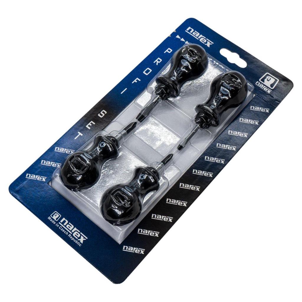 Narex 861000 Mini Line Profi Düz/Yıldız Uçlu Topaç Tornavida Takımı 4 Parça nasıl kullanılır