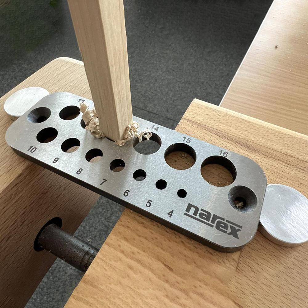 Narex 872200 Ahşap Dübel Kavela Yapma Plakası 4-16 mm ne işe yarar