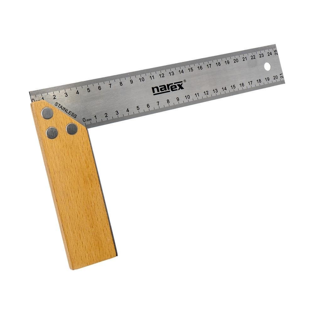 Narex 896401 Ahşap Saplı Paslanmaz Çelik L Gönye 250 mm fiyatı