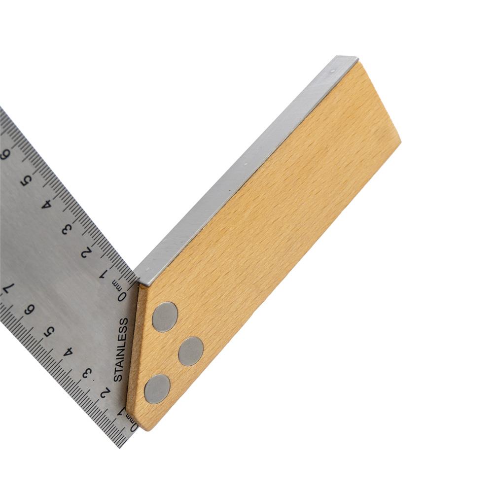 Narex 896401 Ahşap Saplı Paslanmaz Çelik L Gönye 250 mm ne işe yarar