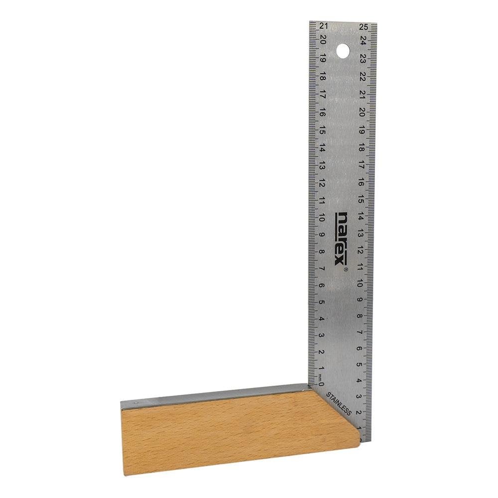 Narex 896401 Ahşap Saplı Paslanmaz Çelik L Gönye 250 mm nasıl kullanılır