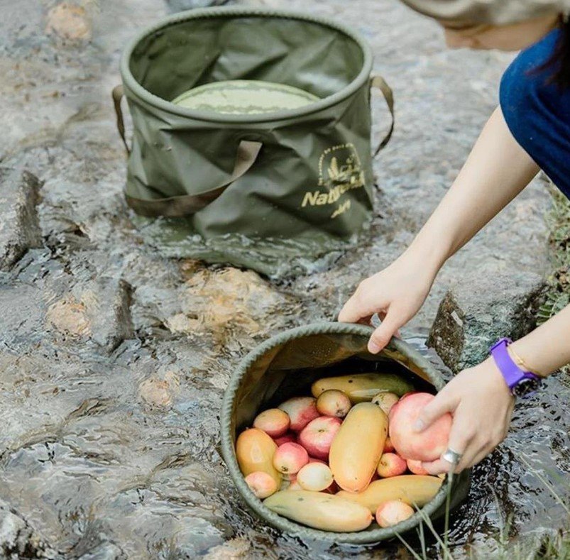 NATUREHIKE Katlanabilir Su Geçirmez Kamp Kovası (NH20SJ040) nereden bulurum