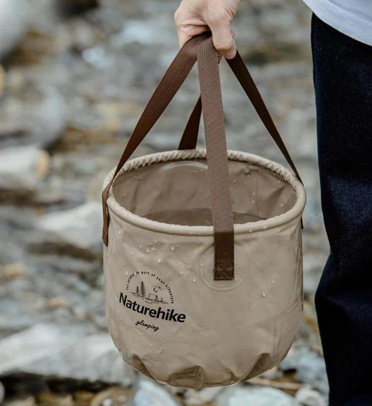 NATUREHIKE Katlanabilir Su Geçirmez Kamp Kovası (NH20SJ040) ne işe yarar