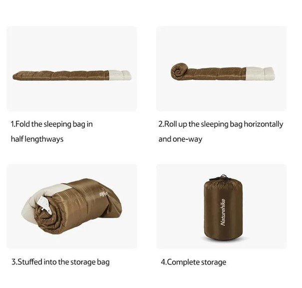NATUREHIKE LT250 Pamuklu Uyku Tulumu -11 Derece (Kahverengi-Sol) ne işe yarar