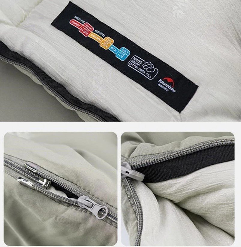 NATUREHIKE M400 Pongee Pamuklu Uyku Tulumu -18 Derece (Yeşil-Sağ) ne işe yarar