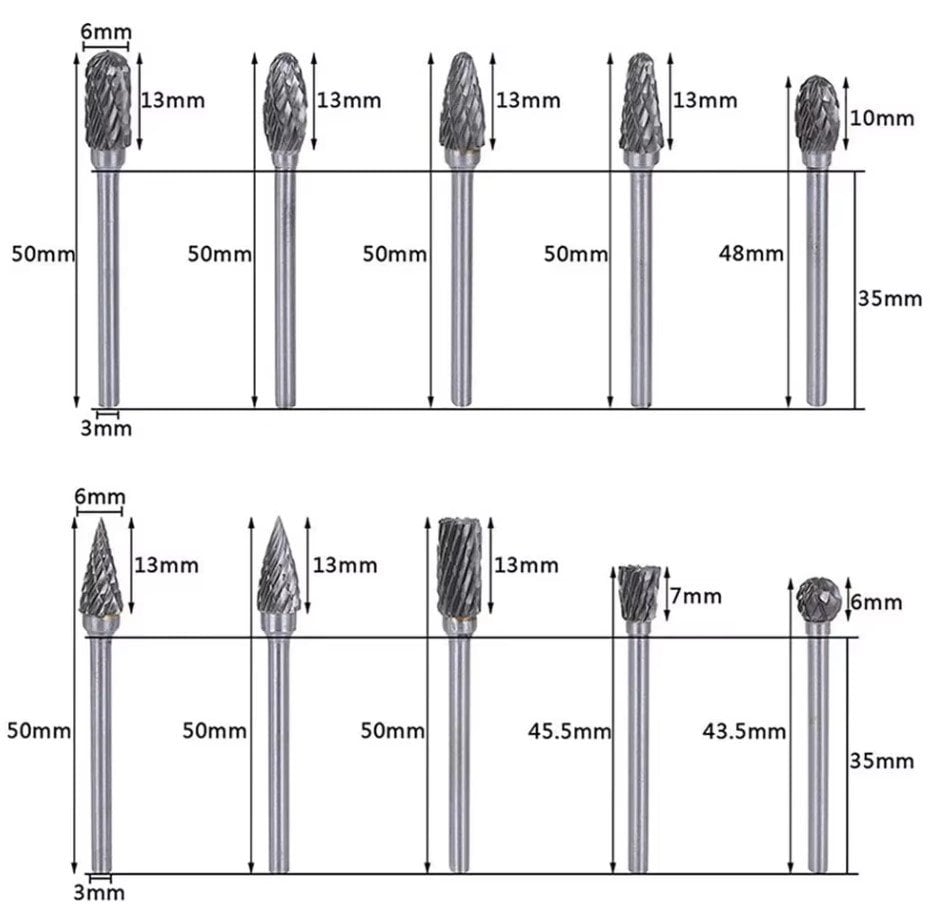 NEXON 10 Parça Elmas - Karbür Kalıpçı Freze Ucu Ahşap - Metal (3 mm Saplı) nereden bulurum