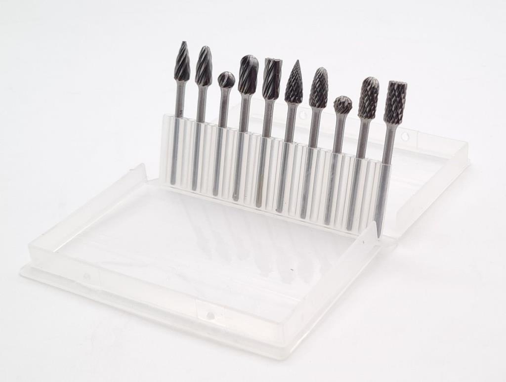 NEXON 10 Parça Karışık Elmas - Karbür Kalıpçı Freze Ucu Ahşap - Metal (3 mm Saplı) fiyatı