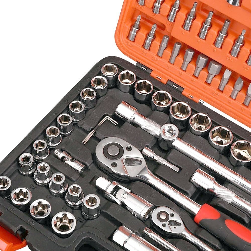 NEXON 5446 Lokma Takımı 108 Parça 1/2'' - 1/4'' nasıl kullanılır