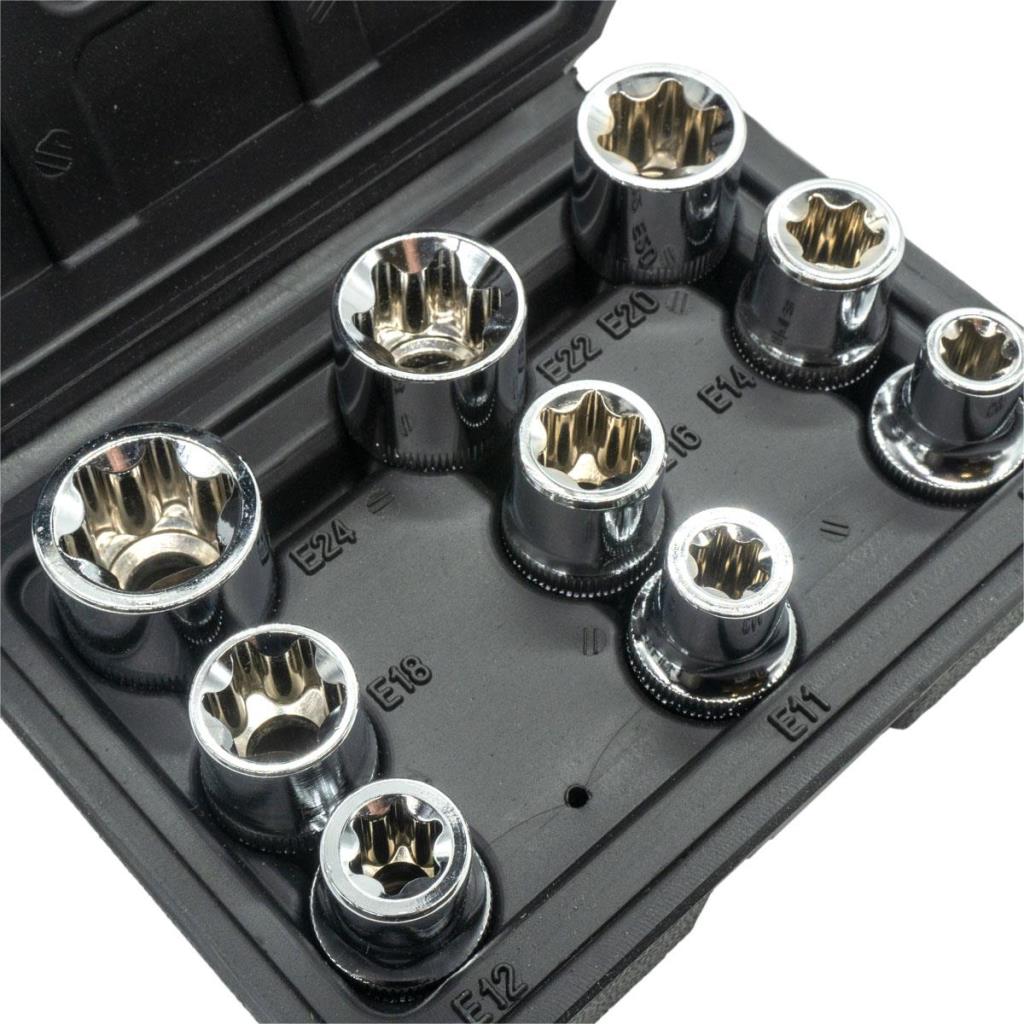 NEXON 5547 1/2'' Torx Lokma Anahtar Seti 9 Parça nereden bulurum
