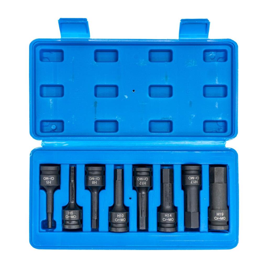 NEXON 6085 Havalı Altı Köşe Lokmalı Alyan Takım 1/2'' Uzun 8 Parça nasıl kullanılır
