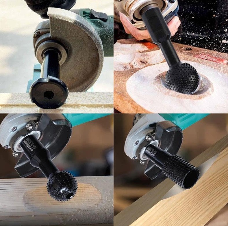 NEXON 6229 Ahşap İşleme Törpü Seti 3 Parça (Avuç Taşlama Makinası İçin) ne işe yarar