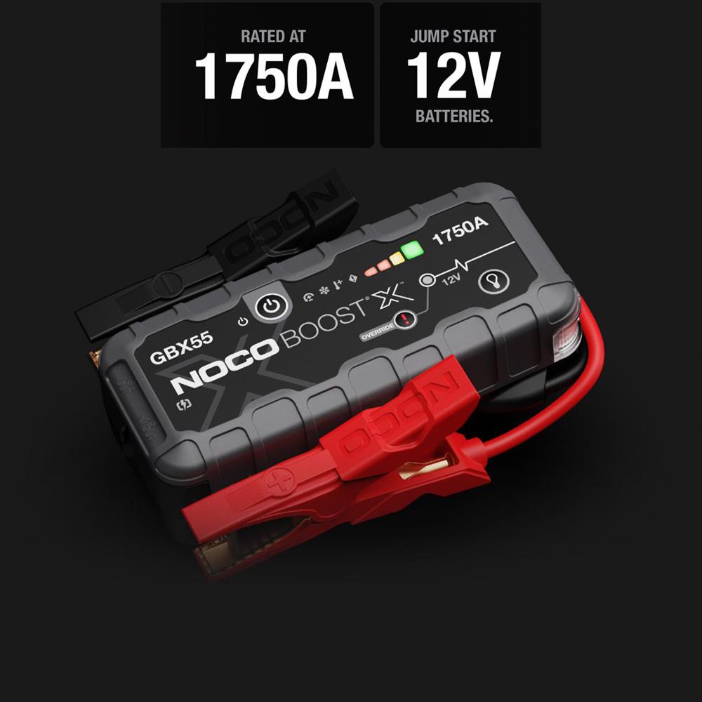 NOCO GBX55 12V 1750Amp Ultrasafe Lityum Akü Takviye + Powerbank + Led Lamba nasıl kullanılır