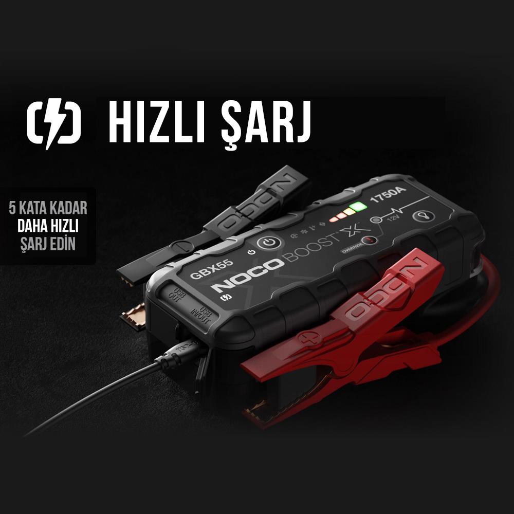 NOCO GBX55 12V 1750Amp Ultrasafe Lityum Akü Takviye + Powerbank + Led Lamba nereden bulurum