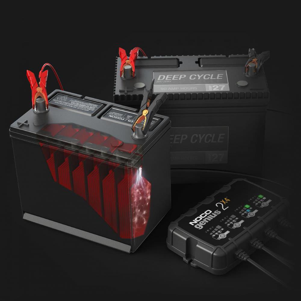 NOCO GENIUS2X4 6V/12V 40A Çoklu/4’Lü Akıllı Akü Şarj ve Akü Bakım/Desülfatör ne işe yarar