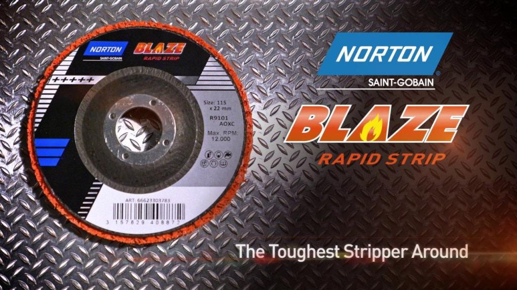 NORTON 115x22 Blaze Rapid Boya Kazıma Disk 66623303783 nasıl kullanılır