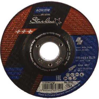 NORTON 115x6.4 mm Metal Taşlama Taşı (Starline) fiyatı