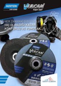 NORTON 115x6.4 mm VULCAN Taşlama Taşı nasıl kullanılır