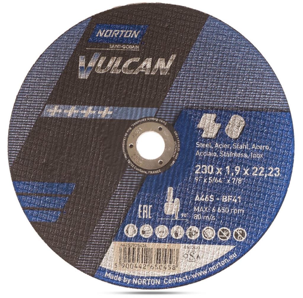 NORTON 230x1.9 mm Inox Kesme Taşı (Vulcan) fiyatı
