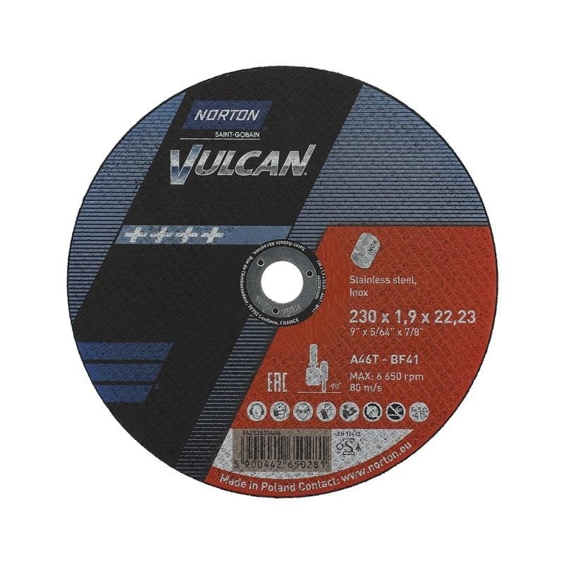 NORTON 230x1.9 mm Inox Kesme Taşı (Vulcan) nasıl kullanılır