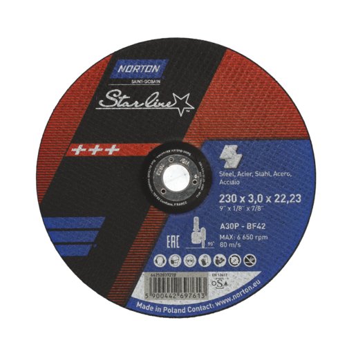 NORTON 230x3.0 mm Metal Kesme Taşı (Starline) fiyatı