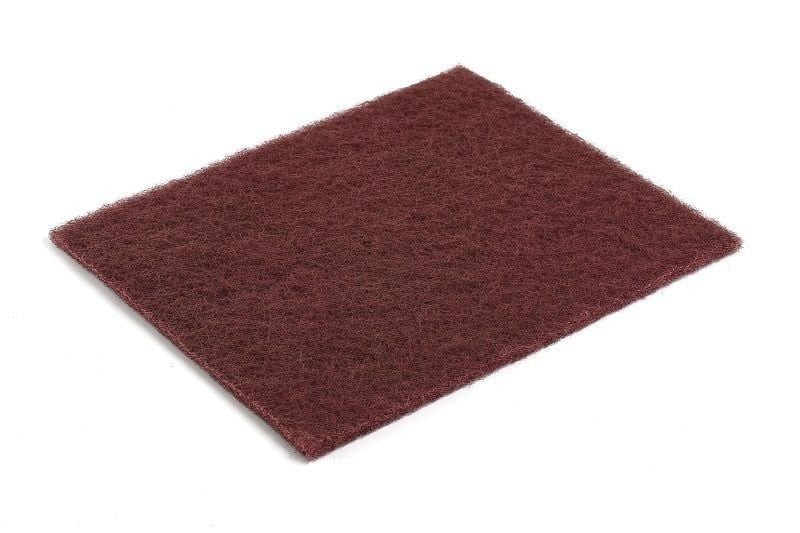 NORTON BEARTEX 230x280 mm Tabaka Scotch Brite Keçe Elyaf Zımpara nasıl kullanılır