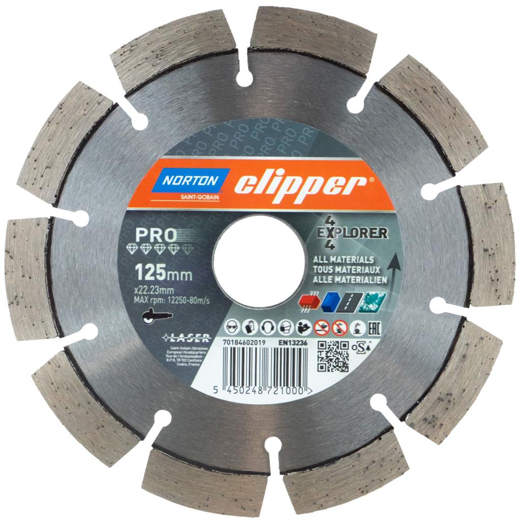 NORTON Clipper 4x4 Explorer Universal Elmas Testere 125 mm fiyatı