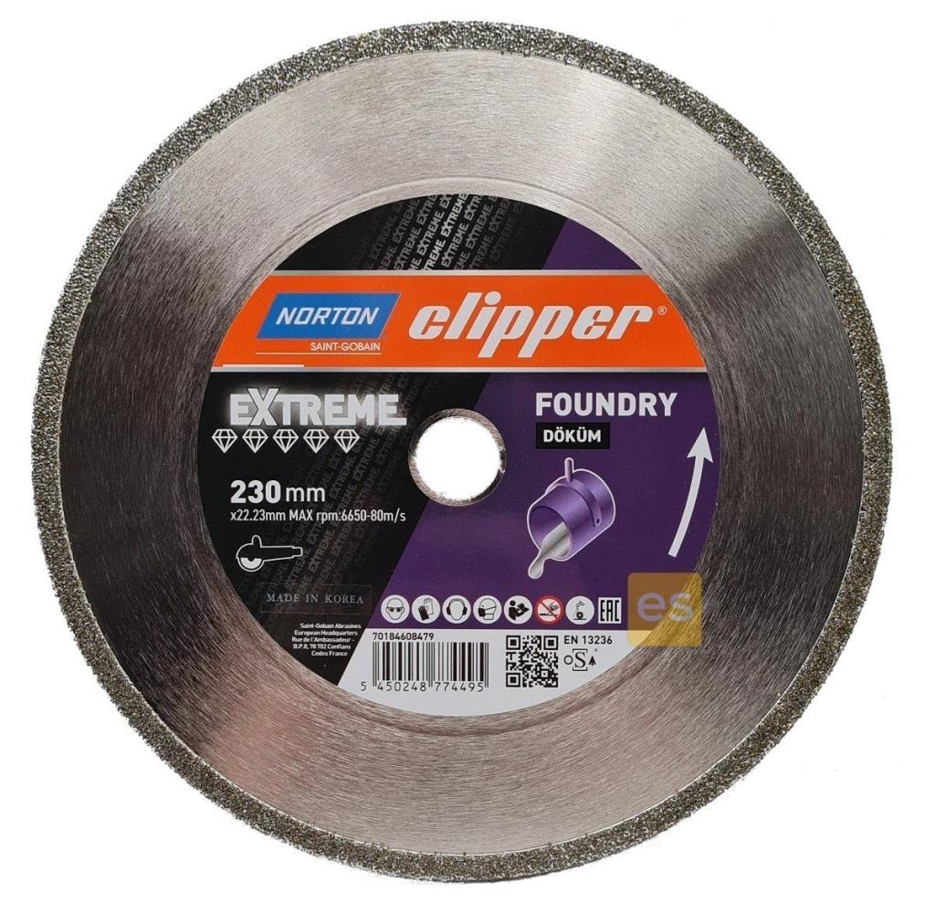 NORTON Clipper Extreme Foundry 230 mm Döküm Kesme Taşı Elmas Testere fiyatı