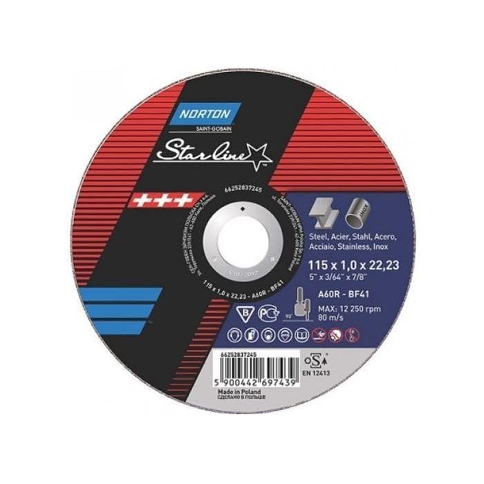 NORTON Starline 115x1 mm Inox-Metal Kesme Taşı fiyatı